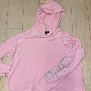 Juicy couture black label pull over hoodie